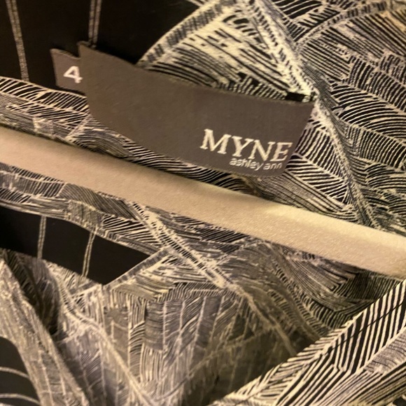 Myne black and white romper - Picture 2 of 3